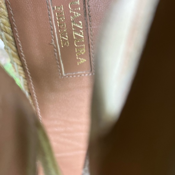 AQUAZZURA Belgravia Espadrilles,  size 39.5 - Picture 12 of 12